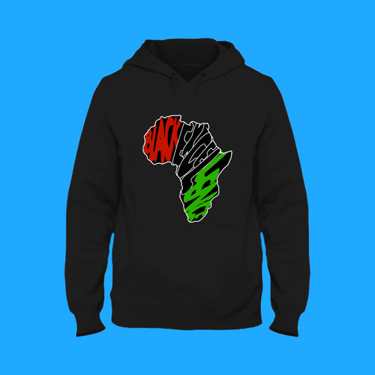 black excellence hoodie